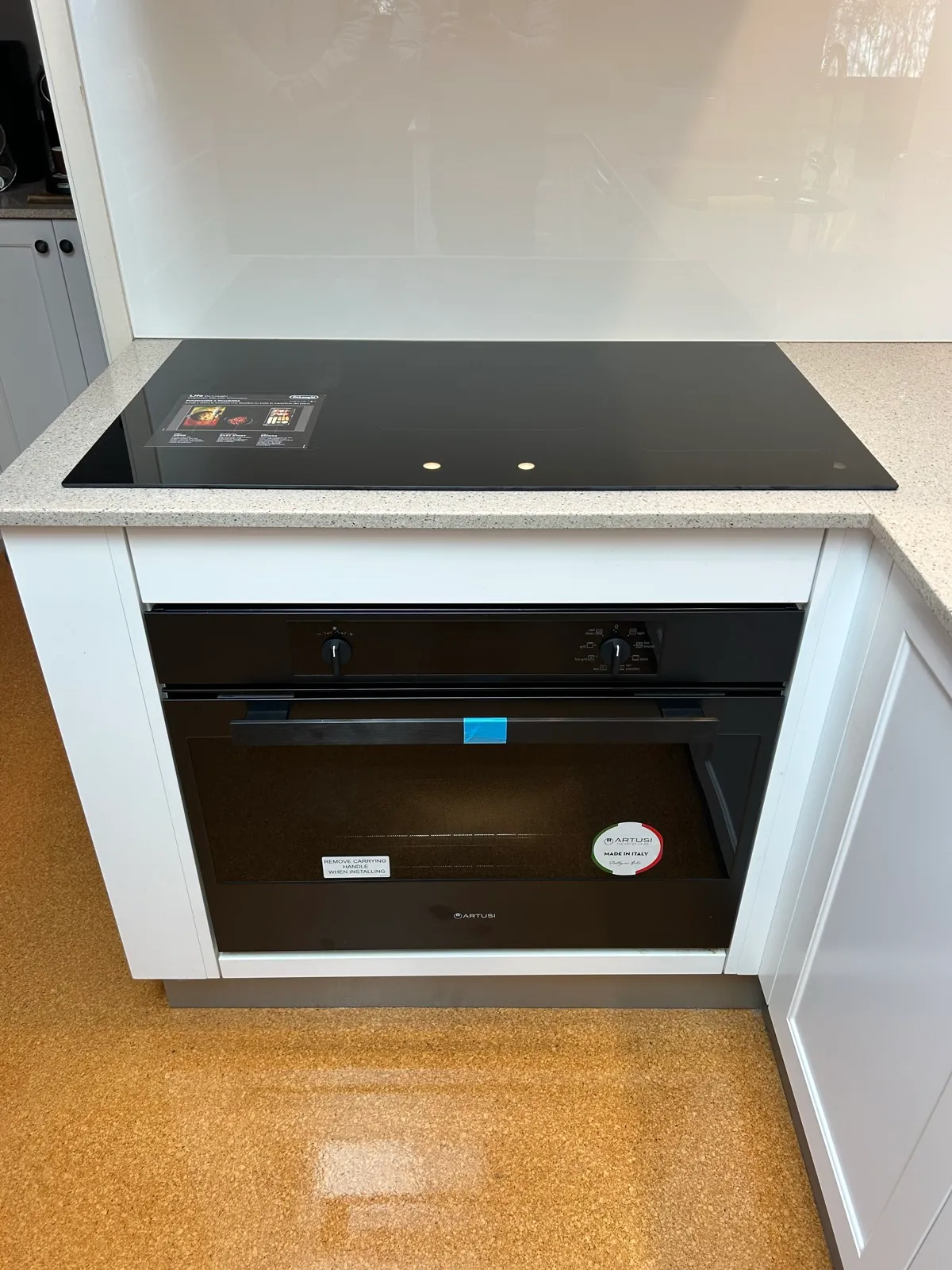 New cooktop and oven installed